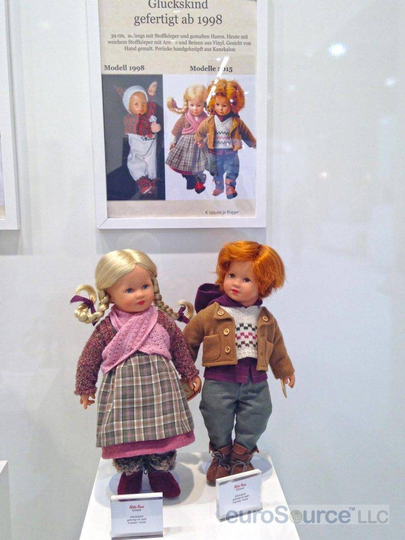 Kathe Kruse Gretel Hansel Collector Dolls Nuremberg 2015
