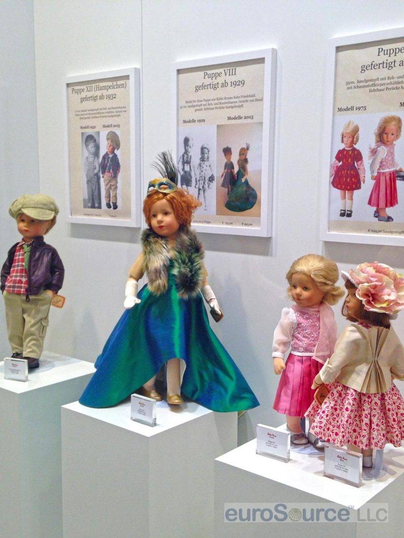 Kathe Kruse Robert Zara Grace Mia Collector Dolls Nuremberg 2015