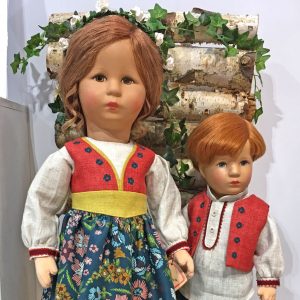 Two Kathe Kruse dolls for collectors