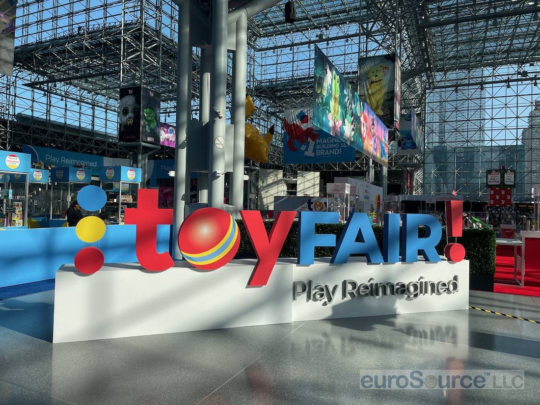 New York Toy Fair entrance.