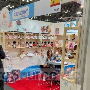 The Doll Factory Europe booth.