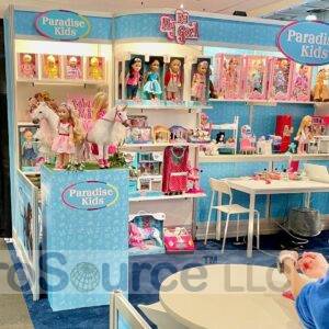 Paradise Kids dolls booth.
