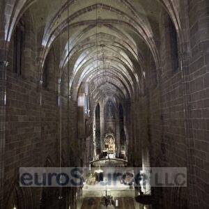 St. Lorenzkirche nave from part way up the tower