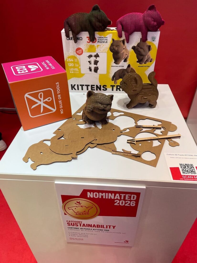 3D cardboard building award nomination